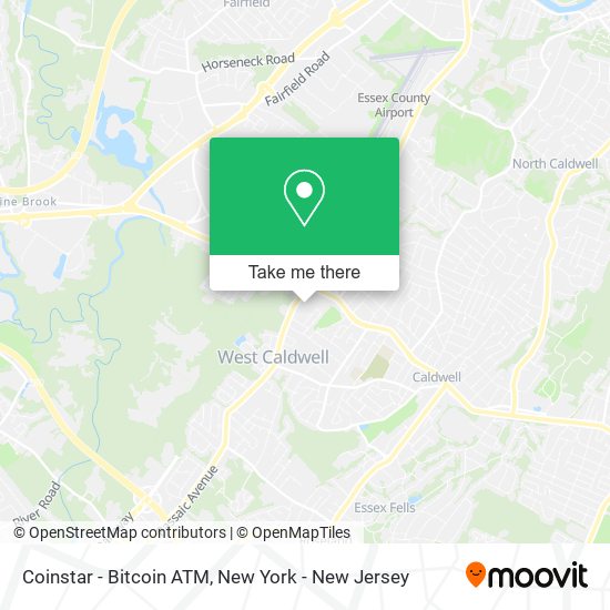 Mapa de Coinstar - Bitcoin ATM