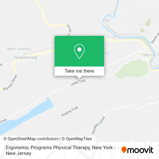 Ergonomic Programs Physical Therapy map