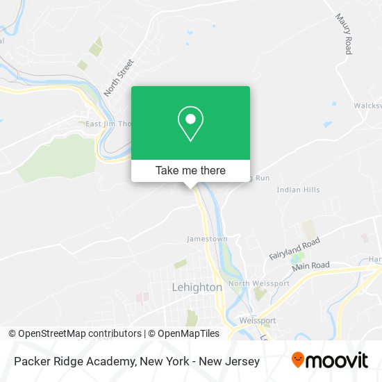 Packer Ridge Academy map