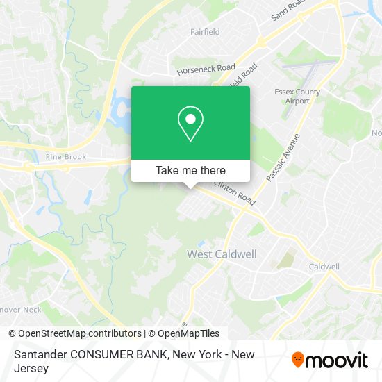 Mapa de Santander CONSUMER BANK