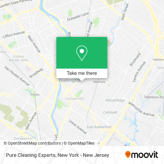 Pure Cleaning Experts map