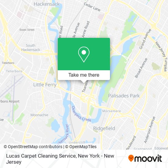 Lucas Carpet Cleaning Service map