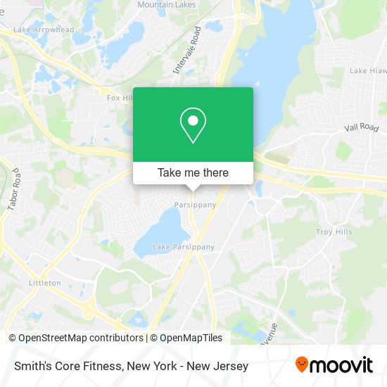 Smith's Core Fitness map