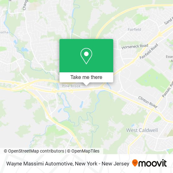 Mapa de Wayne Massimi Automotive