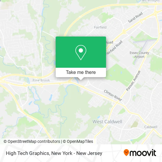 High Tech Graphics map