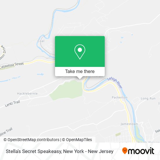 Mapa de Stella's Secret Speakeasy