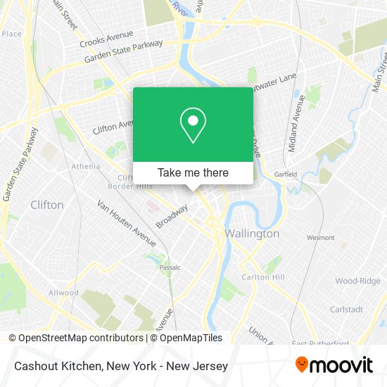 Cashout Kitchen map
