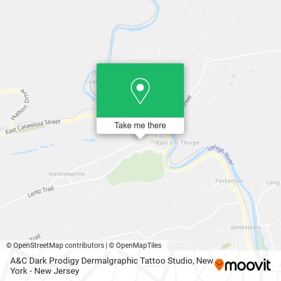 Mapa de A&C Dark Prodigy Dermalgraphic Tattoo Studio
