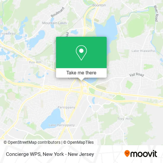 Concierge WPS map