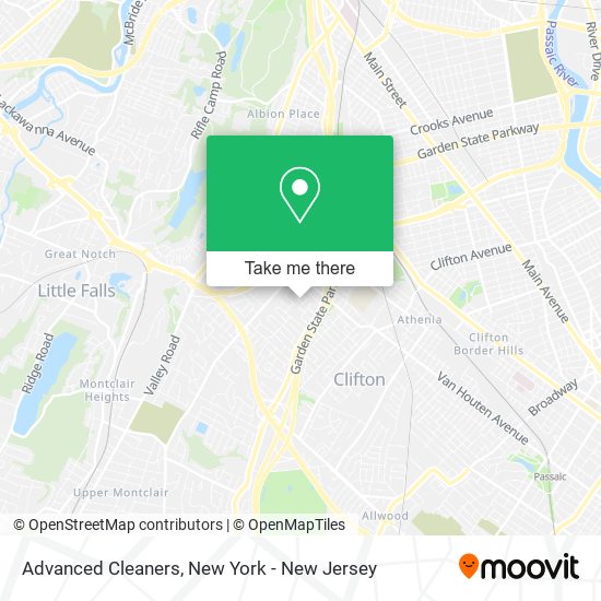 Advanced Cleaners map
