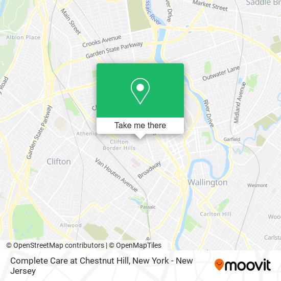 Mapa de Complete Care at Chestnut Hill