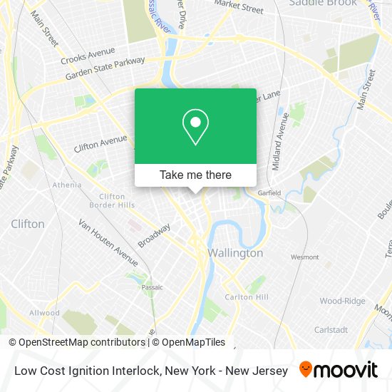 Low Cost Ignition Interlock map