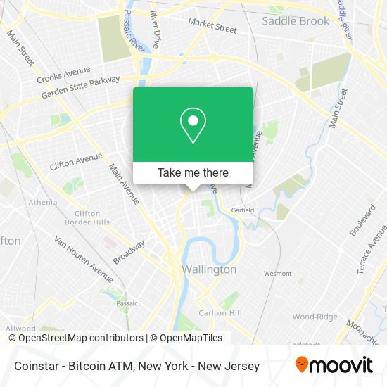 Coinstar - Bitcoin ATM map