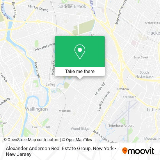 Alexander Anderson Real Estate Group map