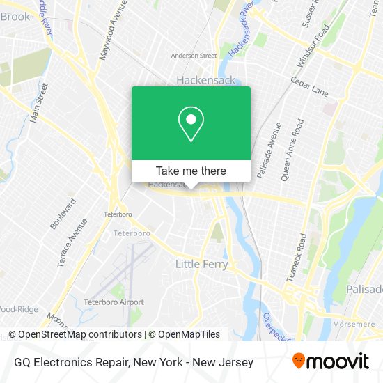 Mapa de GQ Electronics Repair