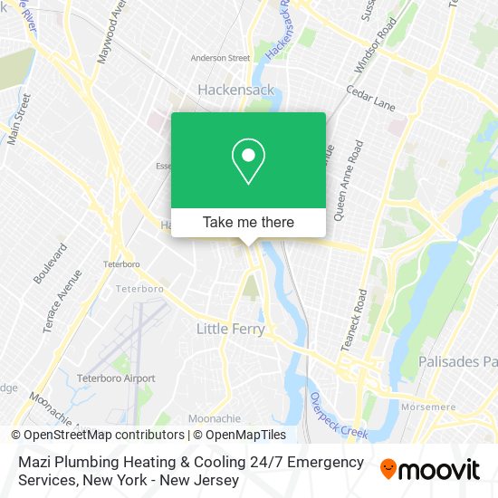 Mapa de Mazi Plumbing Heating & Cooling 24 / 7 Emergency Services