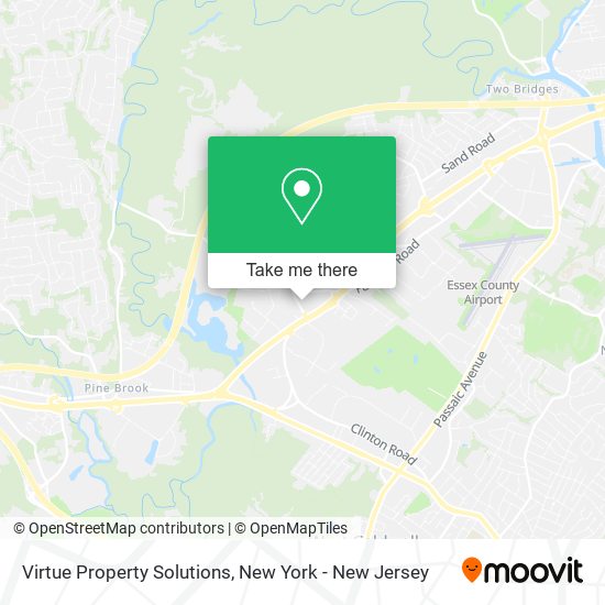 Virtue Property Solutions map