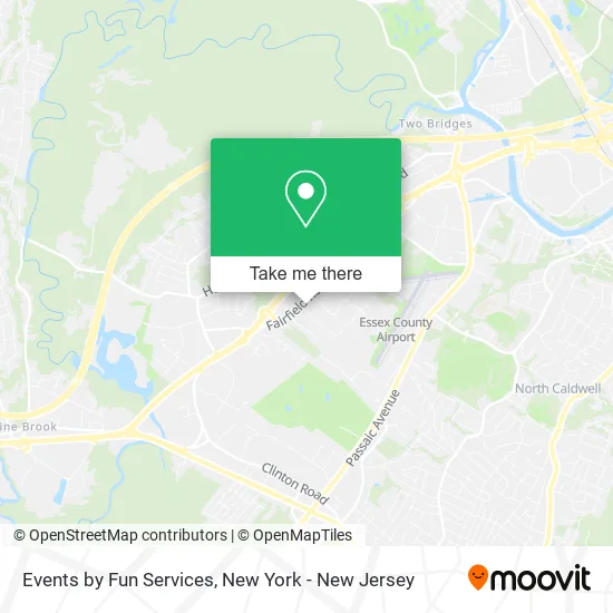 Events by Fun Services map