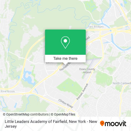 Mapa de Little Leaders Academy of Fairfield