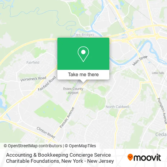 Accounting & Bookkeeping Concierge Service Charitable Foundations map