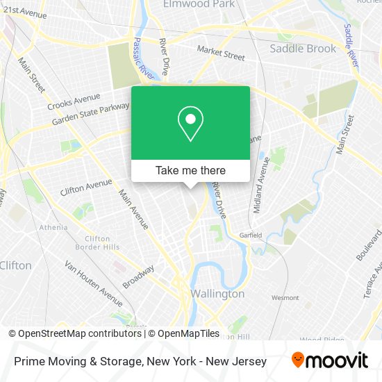 Mapa de Prime Moving & Storage