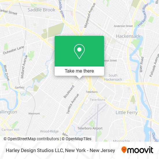 Harley Design Studios LLC map