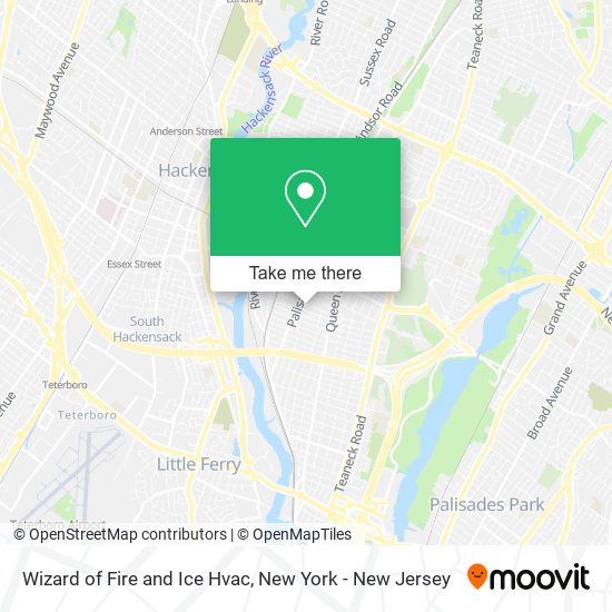 Wizard of Fire and Ice Hvac map