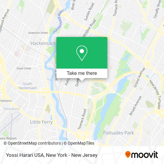 Mapa de Yossi Harari USA