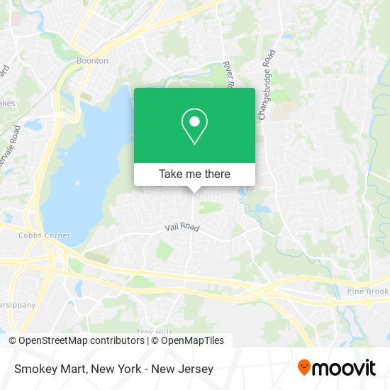 Smokey Mart map