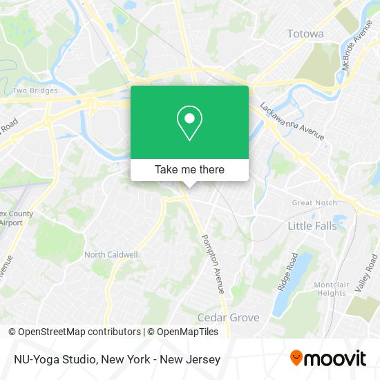 NU-Yoga Studio map