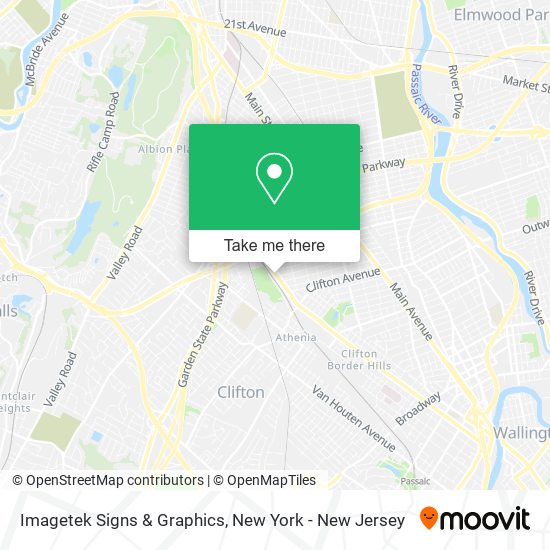 Imagetek Signs & Graphics map