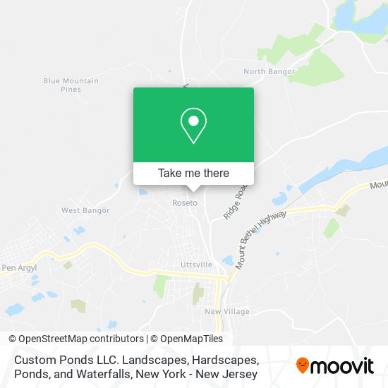 Custom Ponds LLC. Landscapes, Hardscapes, Ponds, and Waterfalls map