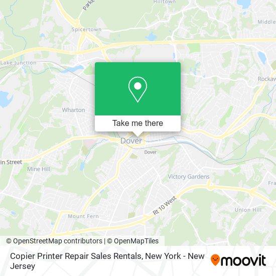 Mapa de Copier Printer Repair Sales Rentals