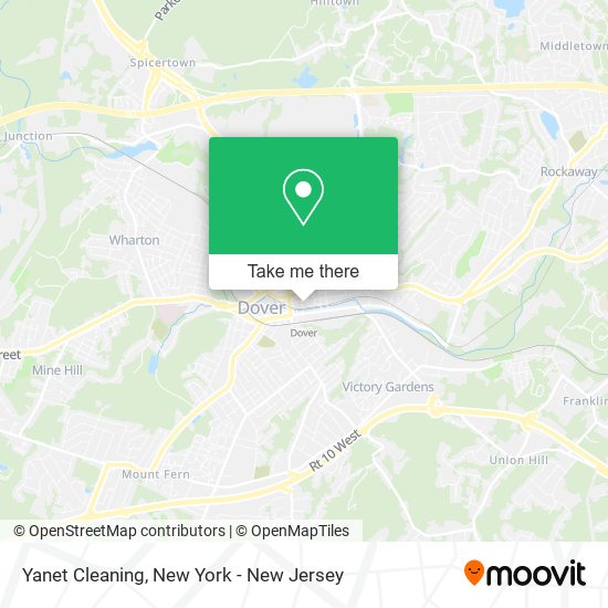 Yanet Cleaning map