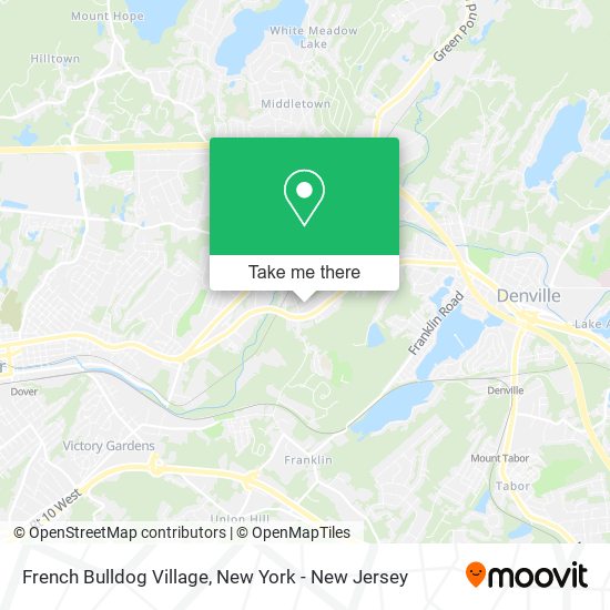 Mapa de French Bulldog Village