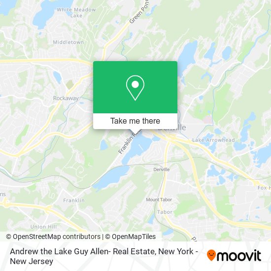Andrew the Lake Guy Allen- Real Estate map
