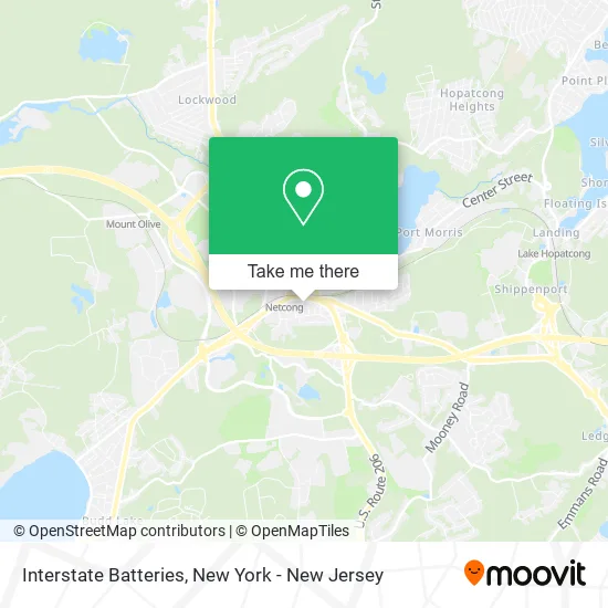 Interstate Batteries map