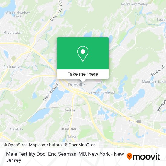 Male Fertility Doc: Eric Seaman, MD map