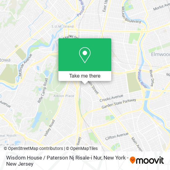 Mapa de Wisdom House / Paterson Nj Risale-i Nur