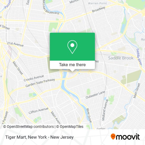 Tiger Mart map