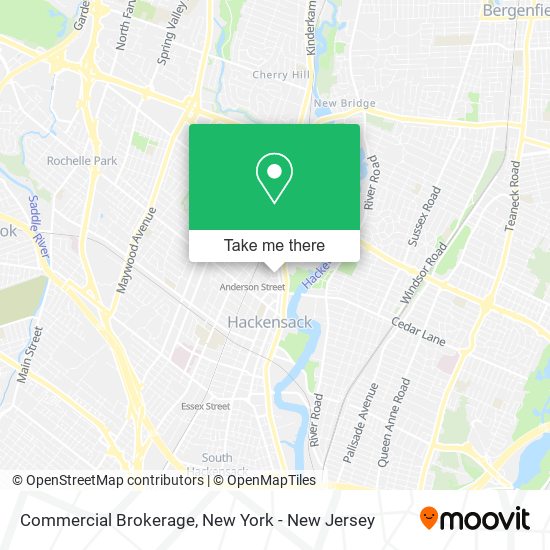 Commercial Brokerage map