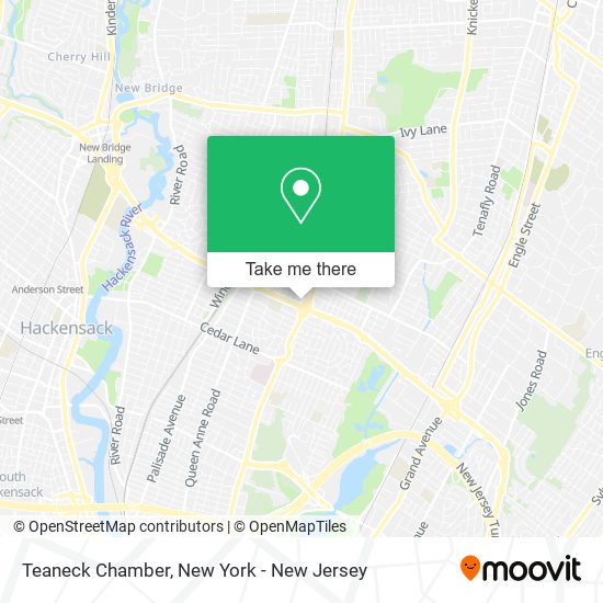 Mapa de Teaneck Chamber