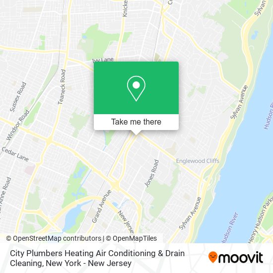 City Plumbers Heating Air Conditioning & Drain Cleaning map