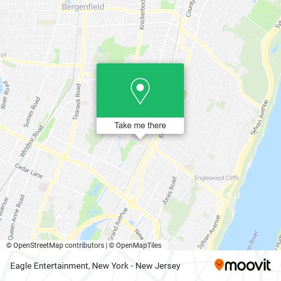 Eagle Entertainment map