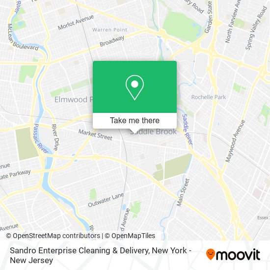Sandro Enterprise Cleaning & Delivery map