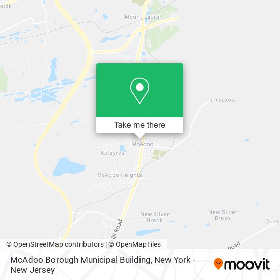 Mapa de McAdoo Borough Municipal Building