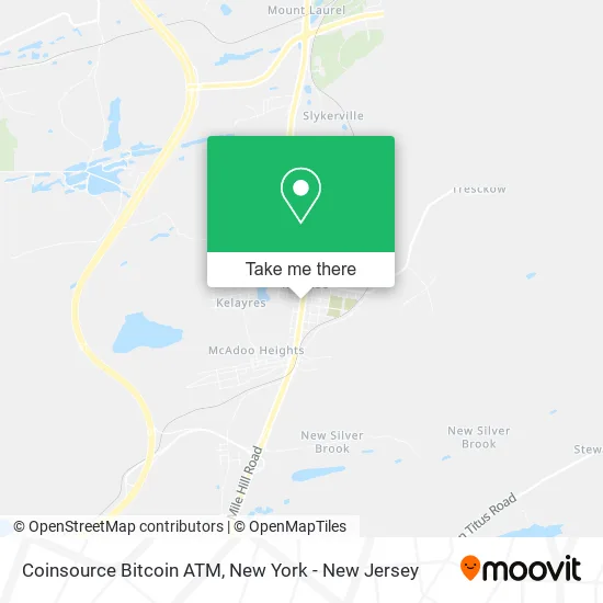 Coinsource Bitcoin ATM map
