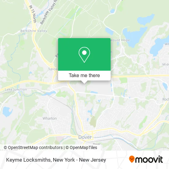 Keyme Locksmiths map