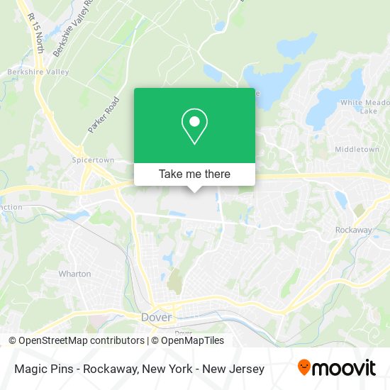 Magic Pins - Rockaway map