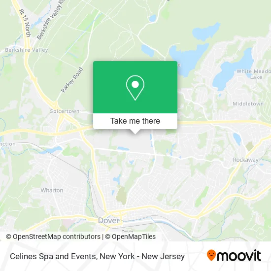 Celines Spa and Events map